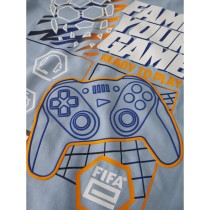 NAME IT T-shirt Asekel Fifae Blue Fog